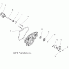 R11VM76FX RANGER RZR  S EPS INTL Engine, oil pump and water pump