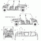R11WH76AG/AR/WY76AE/AH/AJ RANGER 4X4 800 EFI CREW Наклейки