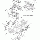R11WH76AG/AR/WY76AE/AH/AJ RANGER 4X4 800 EFI CREW Body, floor and fenders