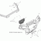R11XH76AW/AZ/XY76AA RANGER RZR 4/EPS RGE Body, front bumper
