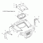 R11XH76AW/AZ/XY76AA RANGER RZR 4/EPS RGE Работа кузова, капота и переднего кузова