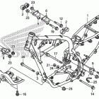 CRF230F Рама