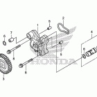 CRF250L МАСЛЯНЫЙ НАСОС