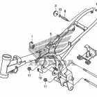 CRF50F Рама