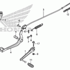 CRF80F Педали