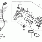 VT1300CRA Задний торнозной суппорт 2