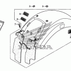 VT1300CXA Rear fender (3)