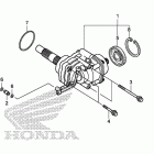 VT1300CXA Side gear case