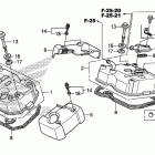 VT750C2B Крышка головки цилиндров