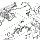 VT750C2B Задний фонарь