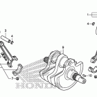 VT750C2S КОЛЕНЧАТЫЙ ВАЛ