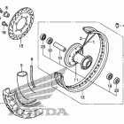 VT750C2S Front wheel (1)