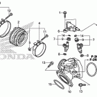 VT750CA Впускной трубопровод