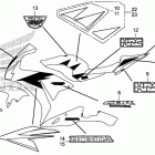 CBR1000RR Наклейки Полосы