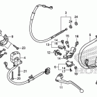 CBR1000RR Рычаги & переключатели & тросы