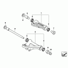 K1300R (K43) Trailing arm