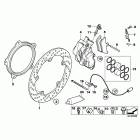 R1200R 10+ (K27) Тормоза переднее колесо