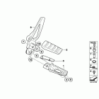 R1200R 10+ (K27) Передние подножки