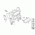 R1200R 10+ (K27) Крепление номерного знака