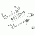 R1200R 10+ (K27) 6-ступенчатая трансмиссия / компоненты переключения пере...