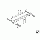 R1200R 10+ (K27) Tension struts with mounting