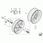 R1200R 10+ (K27) Hp forged wheels