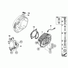 R1200GS 10+ (K25) Cylinder head / mounting parts