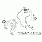 R1200GS 10+ (K25) Топливный бак