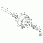 R1200GS 10+ (K25) Wheel hub front