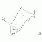 S1000RR 12+ (K46) Стекло ветровое