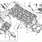 CBR600RA ГОЛОВКА ЦИЛИНДРА