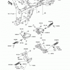 Ninja 300 (Canadian) (EX300-BDF) Подножки