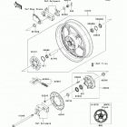 Ninja 300 (EX300-ADF) Rear wheel  /  chain(adf)  /  (adfa)(cn)