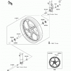 Ninja 300 (EX300-ADF) Front wheel(adf)  /  (adfa)(cn)