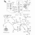 Ninja ZX-10R ABS (ZX1000-KDF) Задний тормозной цилиндр