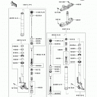 Ninja ZX-10R ABS (ZX1000-KDF) Передняя вилка