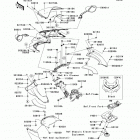 Ninja ZX-14R (ZX1400-EDF) Cowling(upper)(edf  /  edfa)