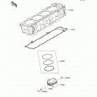 Z1000 (Canadian) (ZR1000-DDFA) Цилиндр(ы) /  поршень