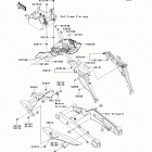 Z1000 (Canadian) (ZR1000-DDFA) Заднее крыло