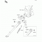 Z1000 (Canadian) (ZR1000-DDFA) Подножка