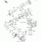 Z1000 (ZR1000-DDFA) Масляный насос  /  масляный фильтр