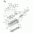 Concours 14 ABS (ZG1400-CDF) ГОЛОВКА ЦИЛИНДРА
