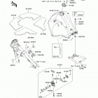 KLR650 (KL650-EDF) ТОПЛИВНЫЙ БАК