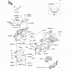 KLR650 (KL650-EDF) Обтекатели
