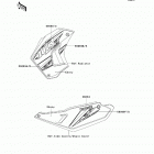 KLR650 (KL650-EDF) Decals(yellow)(edf)