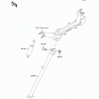KLX110L (KLX110-DDF) Подножка