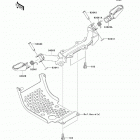 KLX110L (KLX110-DDF) Подножки