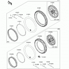 KLX140 (KLX140-ADF) Колеса,покрышки