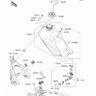 KLX140L (KLX140-BDF) ТОПЛИВНЫЙ БАК