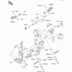 KLX250S (KLX250-TDF) Подножки